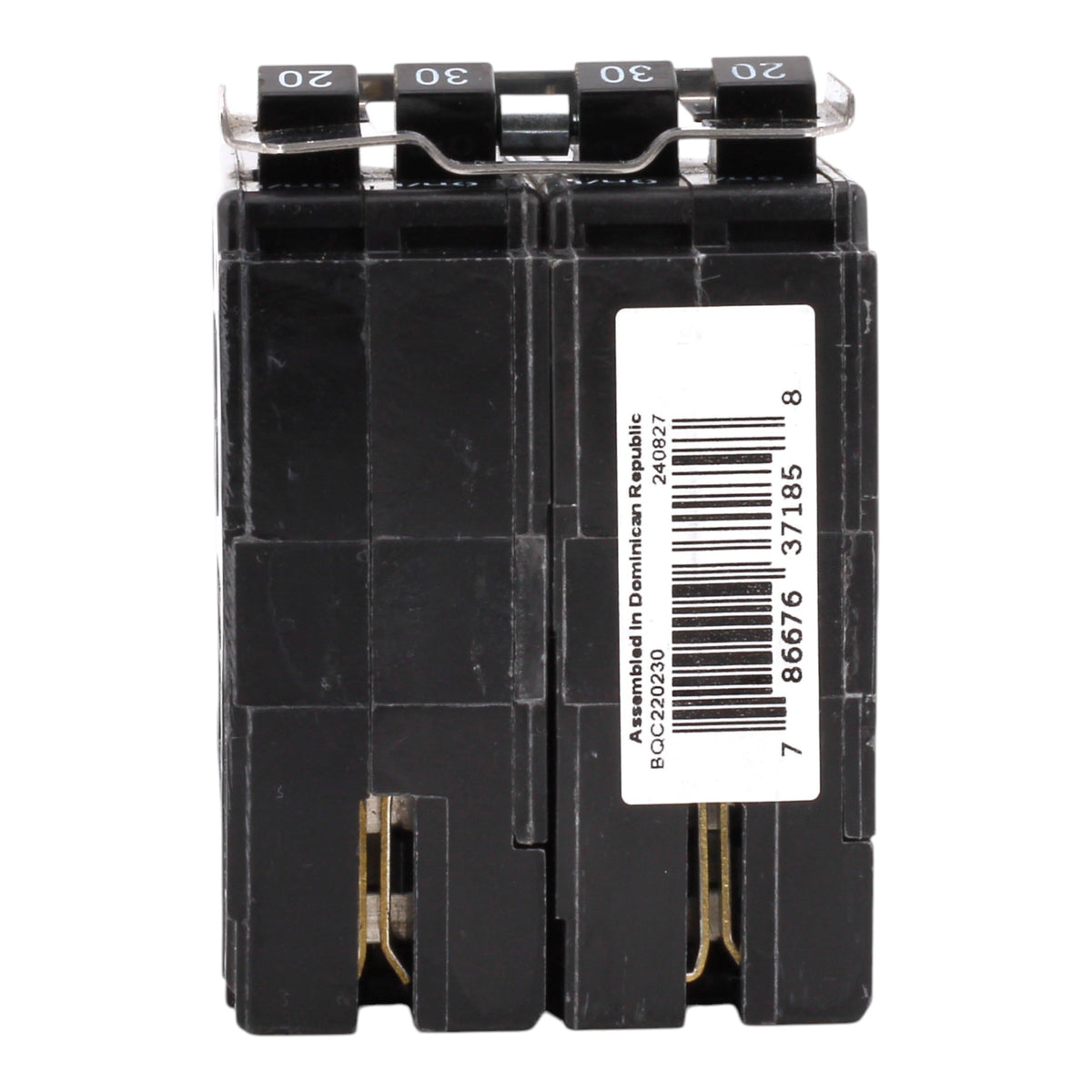 Eaton BR BQC220230 20/30A 4P 120/240V Quadplex CTL Plug-On Circuit Breaker - Image 8