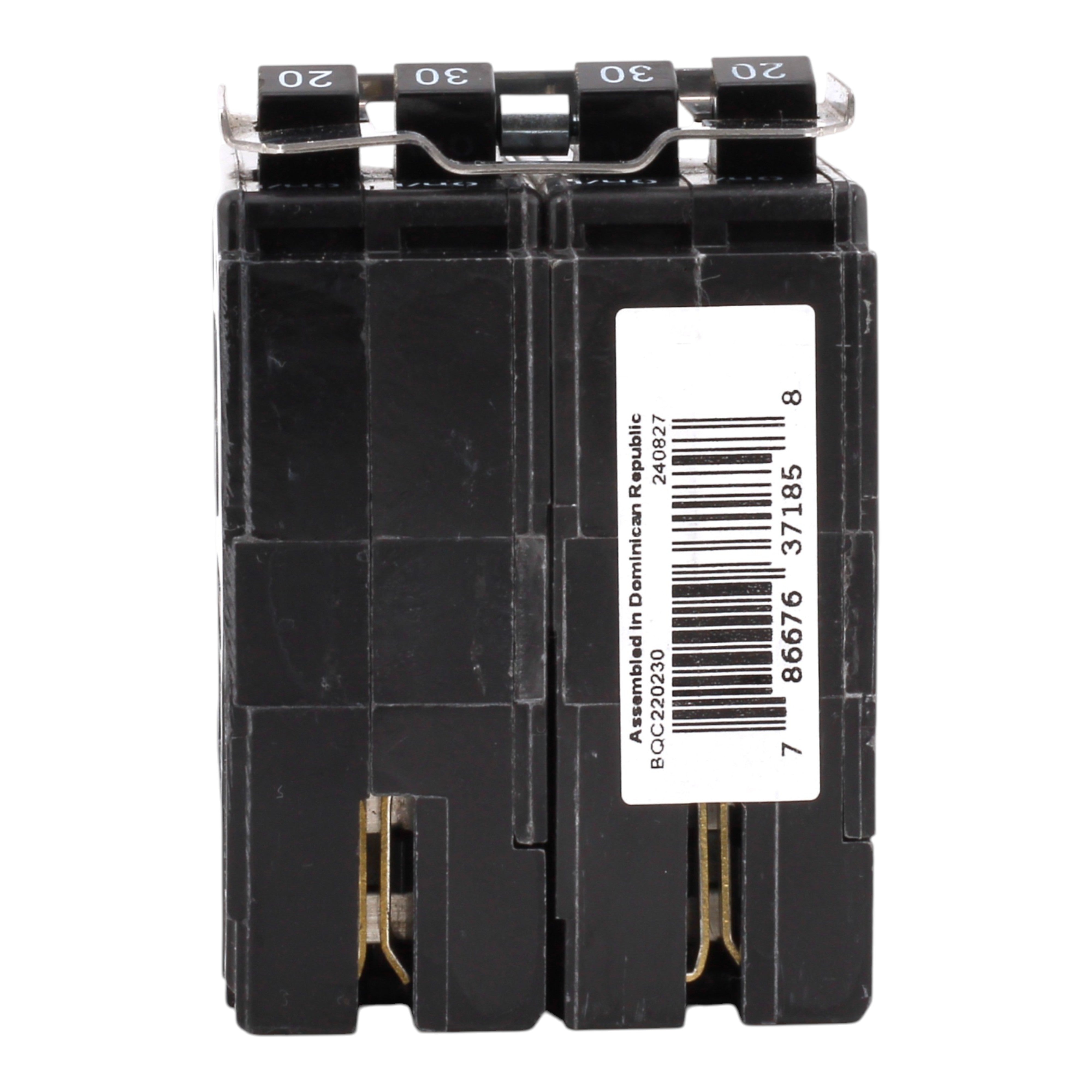 Eaton BR BQC220230 20/30A 4P 120/240V Quadplex CTL Plug-On Circuit Breaker - Image 8
