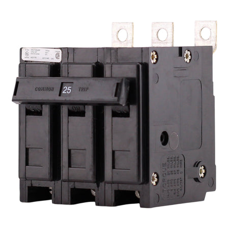 Eaton BAB, BAB3025H, 25A, 3P, 240V, Quicklag, Thermal Magnetic, Bolt-On, Circuit Breaker - Image 2