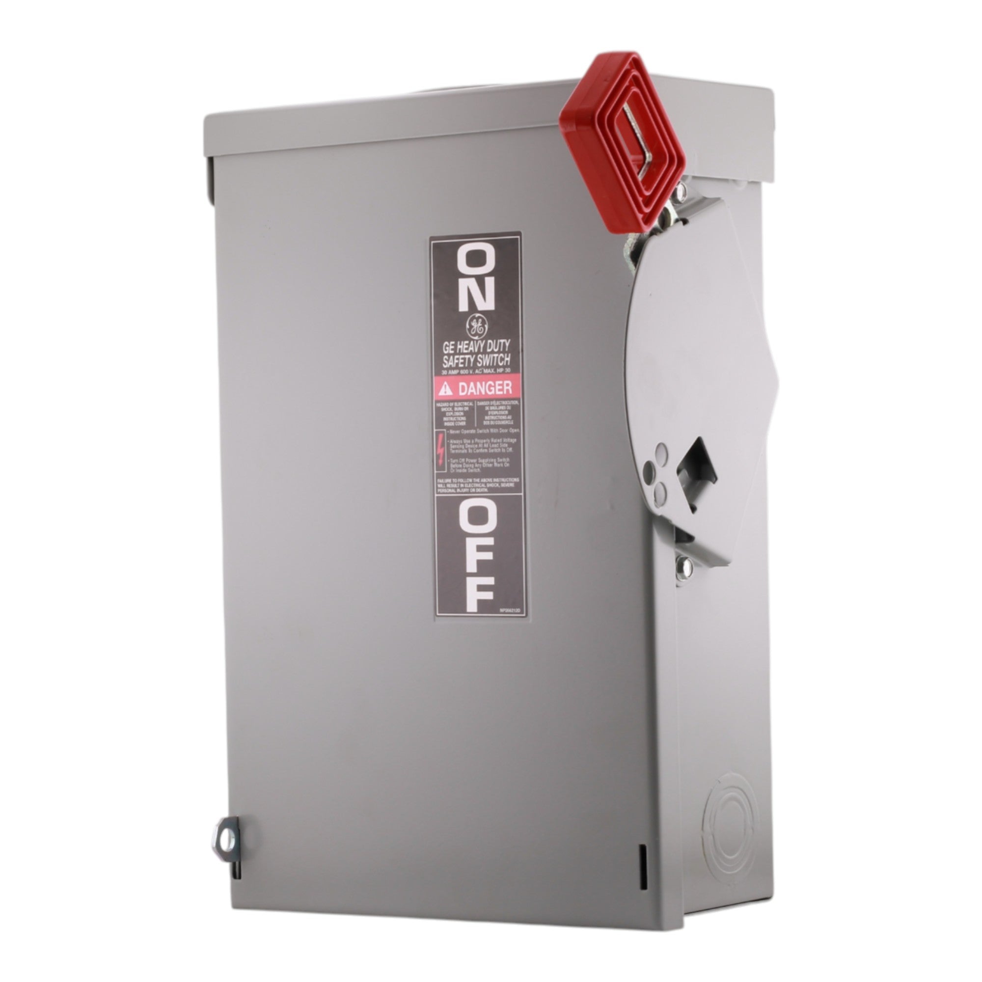 ABB Spec-Setter THN3361R 30A 3P 600V Heavy Duty NEMA 3R Non-Fused Safety Switch - Image 3