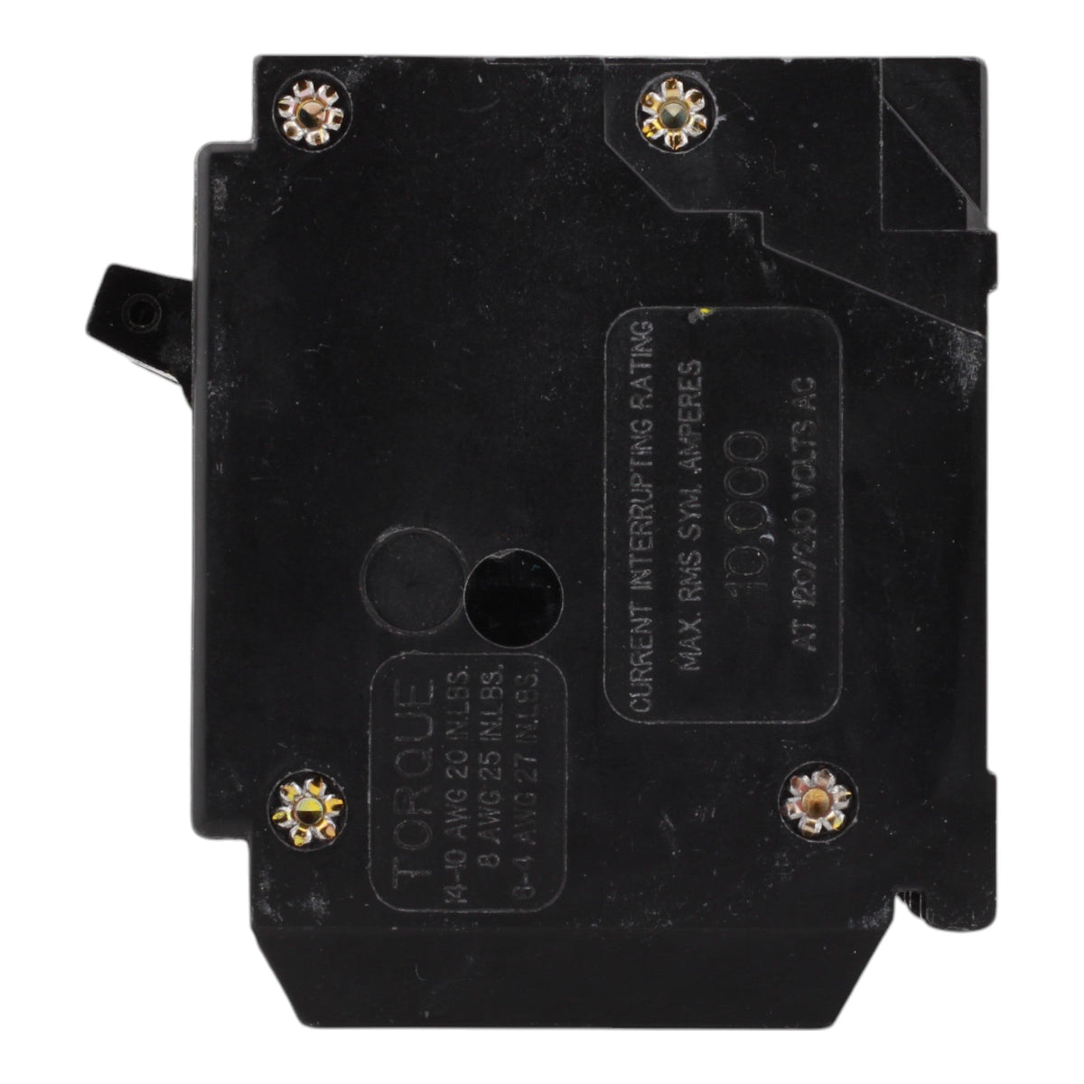 Eaton BRD2152115, 15A, 120/240V, Quad Circuit Breaker, 2 1-Pole, 1 2-Pole, Plug-In, for Eaton, Bryant, Westinghouse Panels - Image 4
