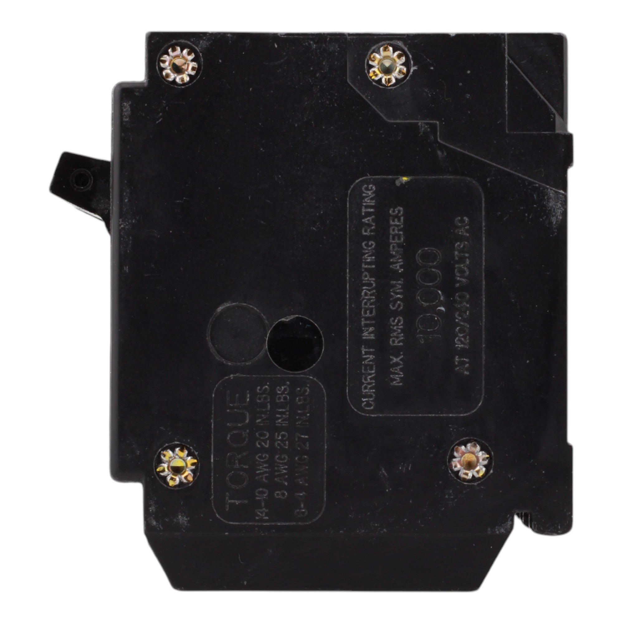 Eaton BRD2152115, 15A, 120/240V, Quad Circuit Breaker, 2 1-Pole, 1 2-Pole, Plug-In, for Eaton, Bryant, Westinghouse Panels - Image 4