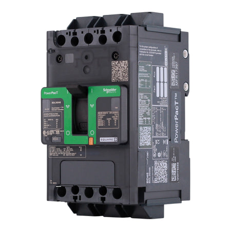 Square D PowerPacT B, BDL36045, 45A, 3P, 600Y/347VAC, 14kA, Unit Mount, Thermal Magnetic, Circuit Breaker - Image 2