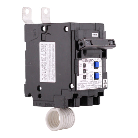 Siemens BAFH, B220AFCH, 20A, 2P, 120/240V, CAFCI, Pigtail Neutral, Circuit Breaker