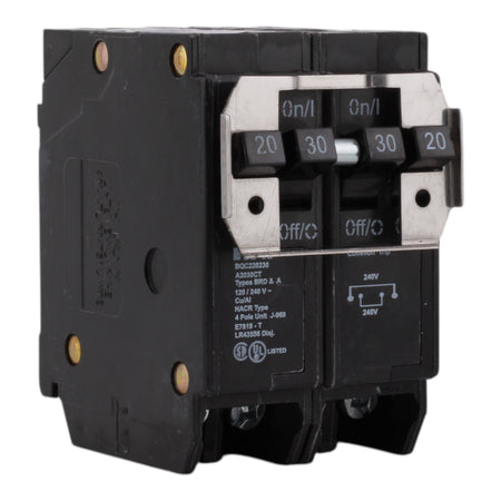 Eaton BR BQC220230 20/30A 4P 120/240V Quadplex CTL Plug-On Circuit Breaker - Image 9