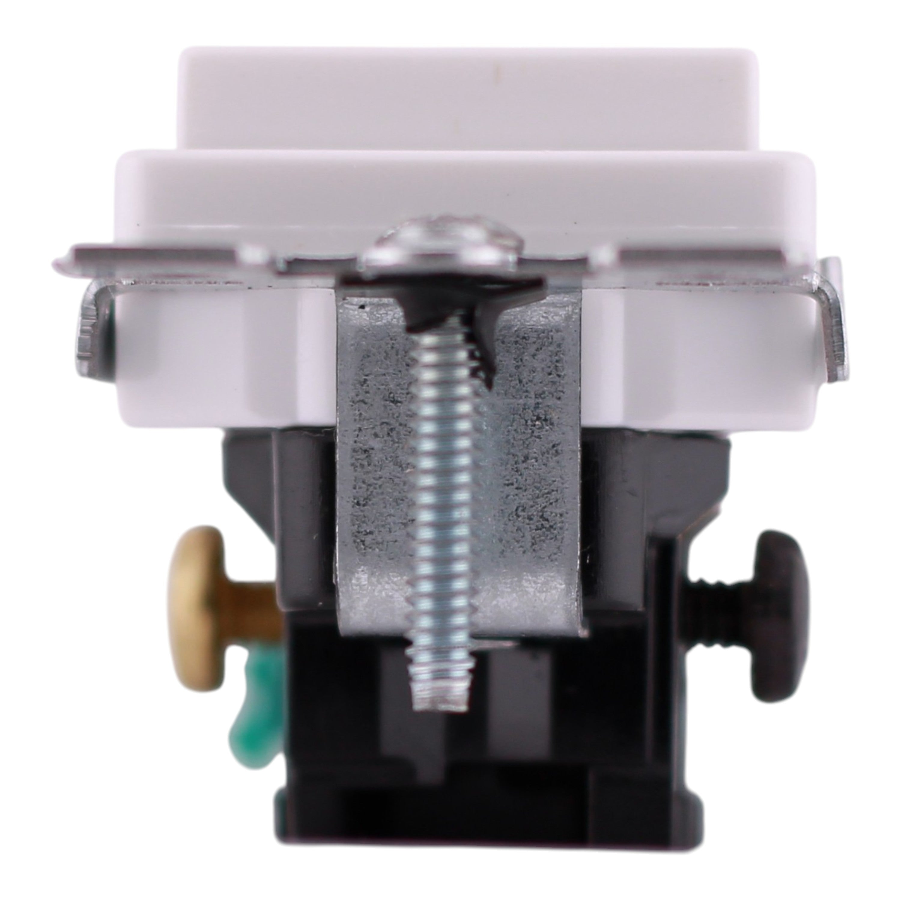 NEW - 10-PACK Leviton Decora, 5603-2W, 15A, 120/277V, 3-Way, AC Quiet Rocker Switch, Grounding, White - Image 9