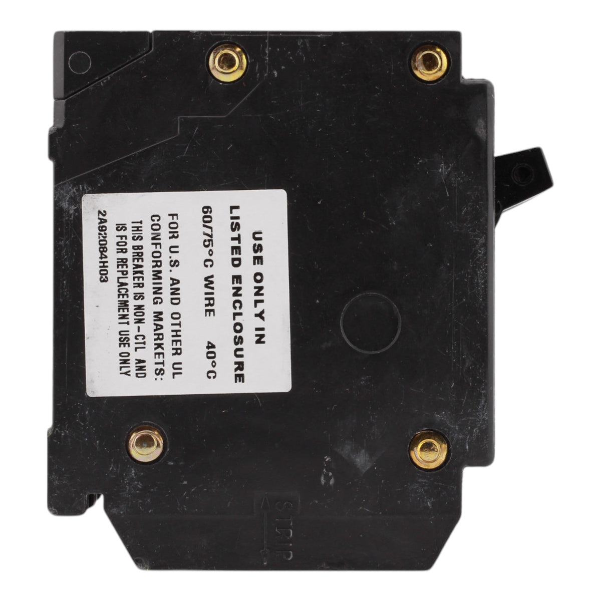 Eaton BRD2152115, 15A, 120/240V, Quad Circuit Breaker, 2 1-Pole, 1 2-Pole, Plug-In, for Eaton, Bryant, Westinghouse Panels - Image 5