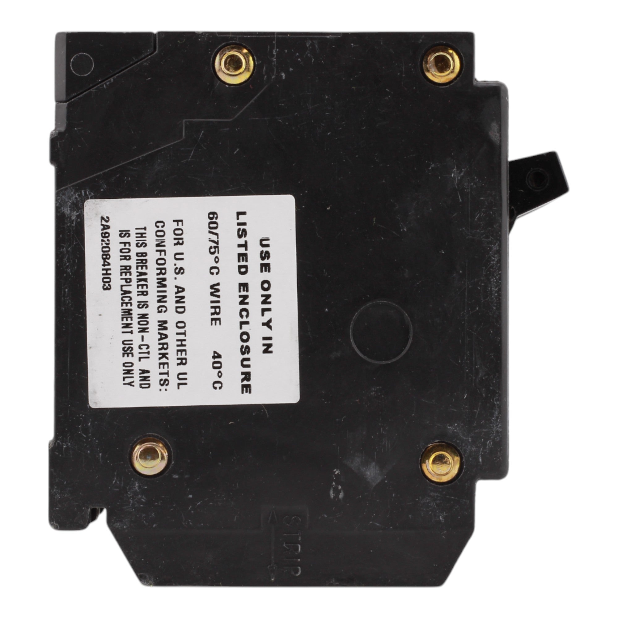 Eaton BRD2152115, 15A, 120/240V, Quad Circuit Breaker, 2 1-Pole, 1 2-Pole, Plug-In, for Eaton, Bryant, Westinghouse Panels - Image 5