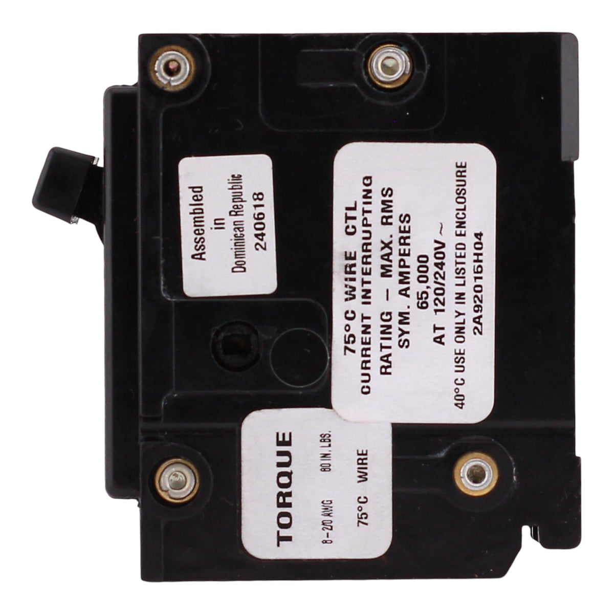 ABB Q-Line, TMQA2125, 125A, 2P, 120/240V, Main Circuit Breaker - Image 6
