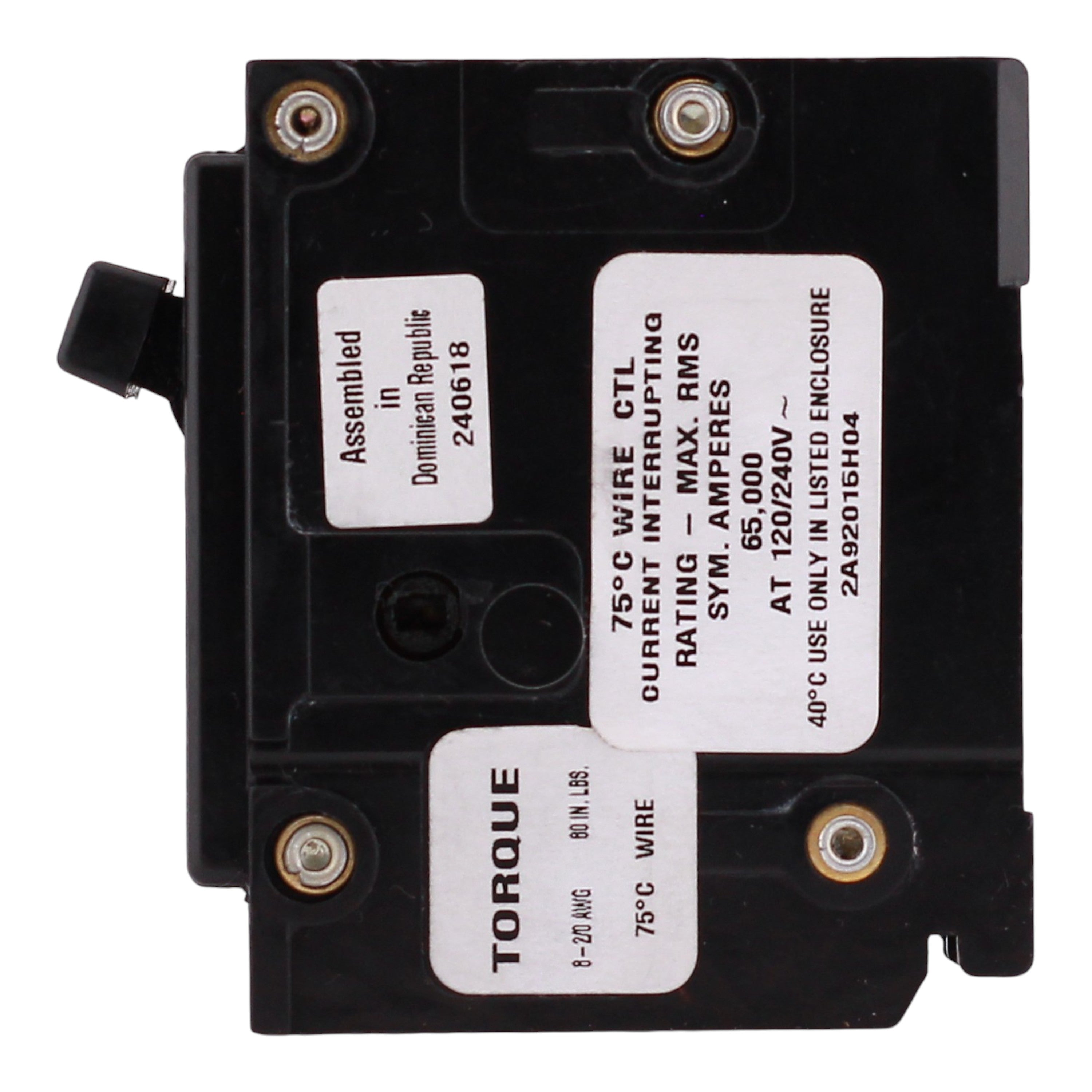 ABB Q-Line, TMQA2125, 125A, 2P, 120/240V, Main Circuit Breaker - Image 6