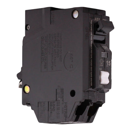GE Q-Line, THQL1115PAX, 15A, 1P, 120/240V, AFCI, Plug-On Neutral, Circuit Breaker