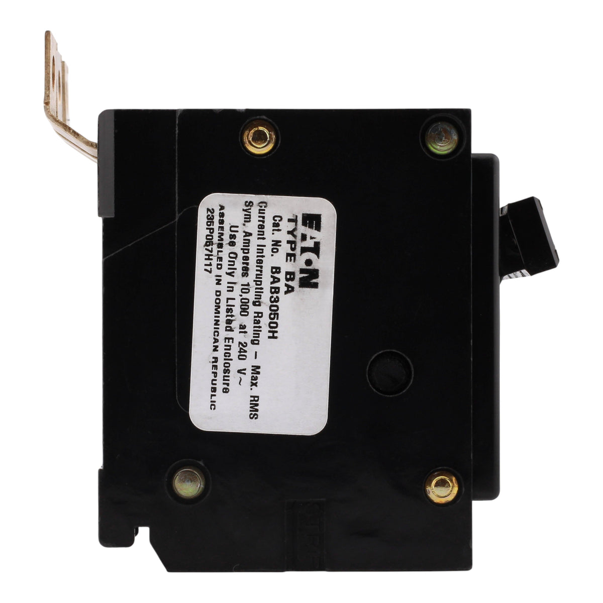 Eaton Quicklag BAB3050H 50A 3P 240V Thermal-Magnetic Bolt-On Circuit Breaker - Image 6