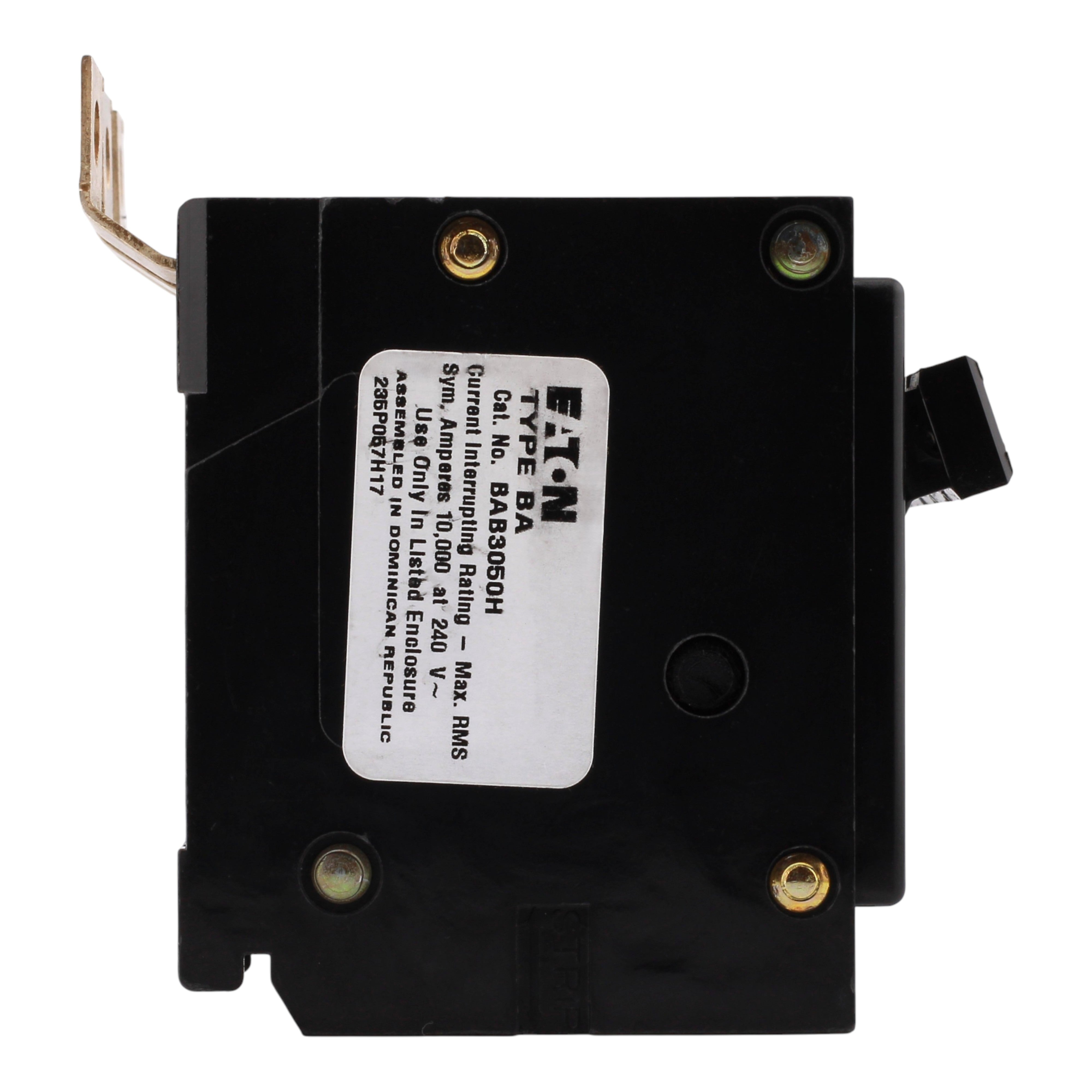Eaton Quicklag BAB3050H 50A 3P 240V Thermal-Magnetic Bolt-On Circuit Breaker - Image 6