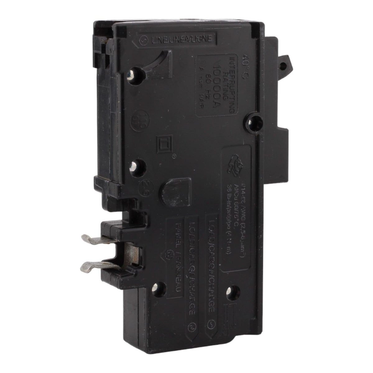 Square D Homeline HOM115PDF 15A 1P 120V AFCI/GFCI Plug on Neutral Circuit Breaker - Image 5