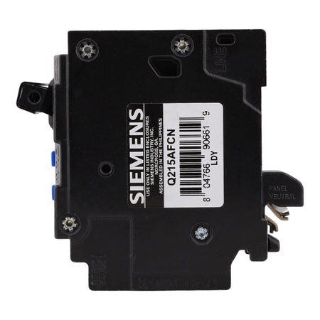 Siemens QAFN Q215AFCN 15A 2P 120/240V AFCI Plug-On Neutral Circuit Breaker - Image 6