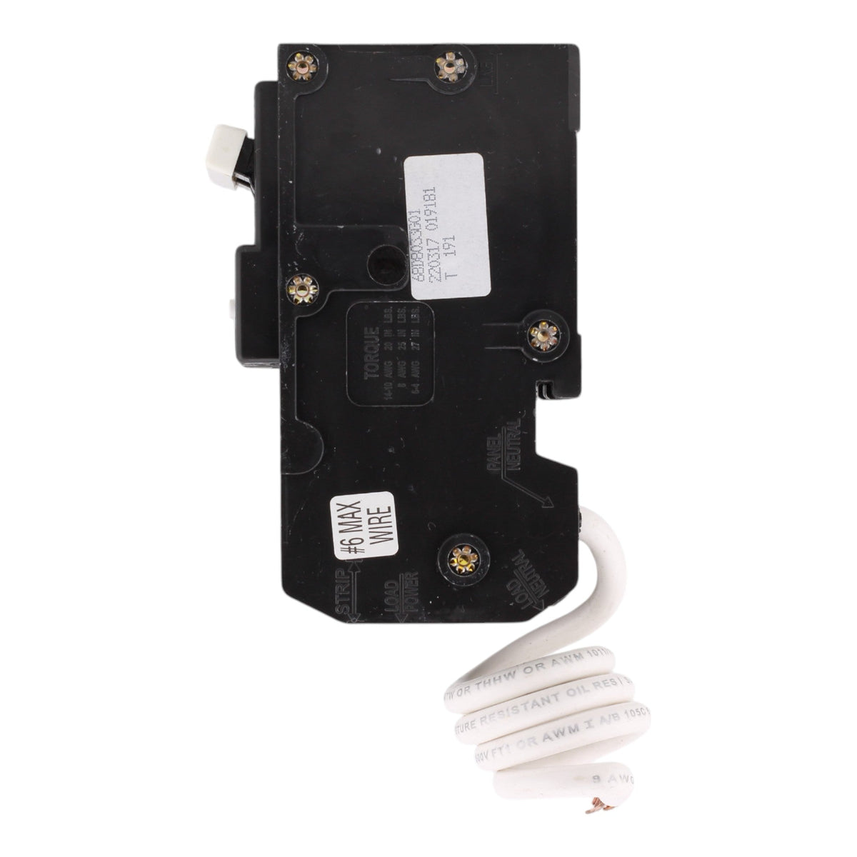 Eaton GFTCB260, 60A, 120/240V, 2-Pole GFCI Circuit Breaker, Ground Fault Self-Test, Plug-On, for BR Load Centers - Image 5