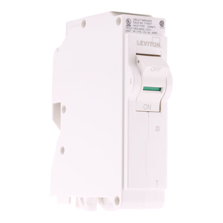 Leviton LB120-T 20A 1P 120/240V Standard Plug-On Neutral Circuit Breaker - Image 3