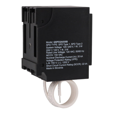 Siemens QSPD2A035B 120/240V 35kA 2-Pole Surge Protective Device - Image 5