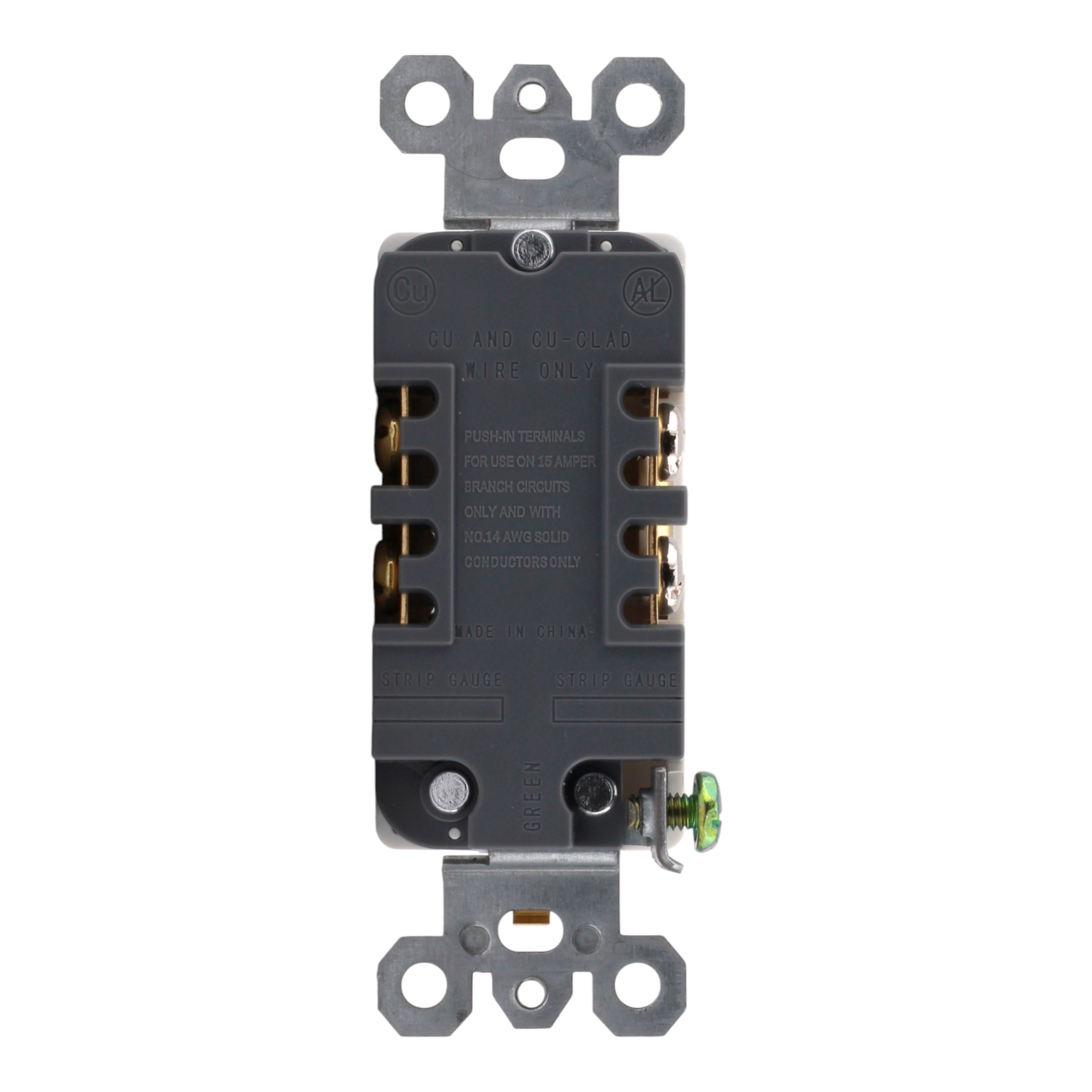 RES POWER 15A 125V Tamper-Resistant Decorator Duplex Receptacle cULus Listed White - Image 5