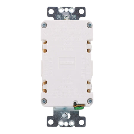 Square D SQR51203WH X Series 20A 125V GFCI Receptacle Tamper/Weather Resistant Duplex White - Image 2