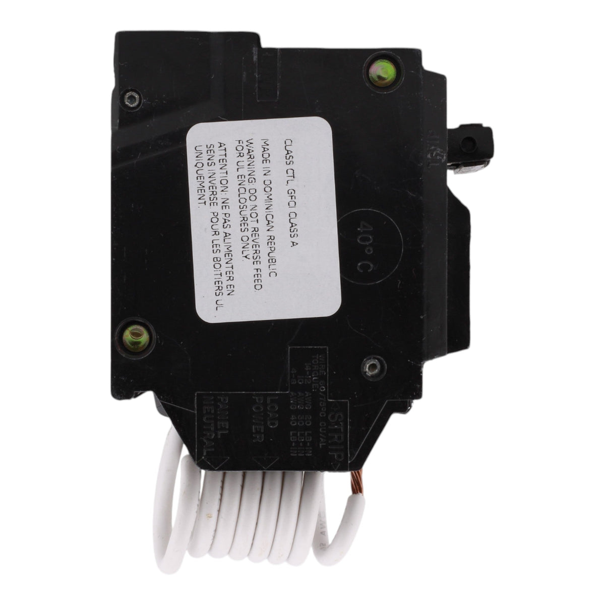 GE THQL2130GFTP 30 Amps 120/240 Volts Two-Pole GFCI Circuit Breaker with Pigtail for Q Line Panels - Image 4