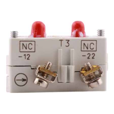Eaton 10250T3 30.5mm Heavy-Duty Pushbutton Contact Block 2NC - Image 4