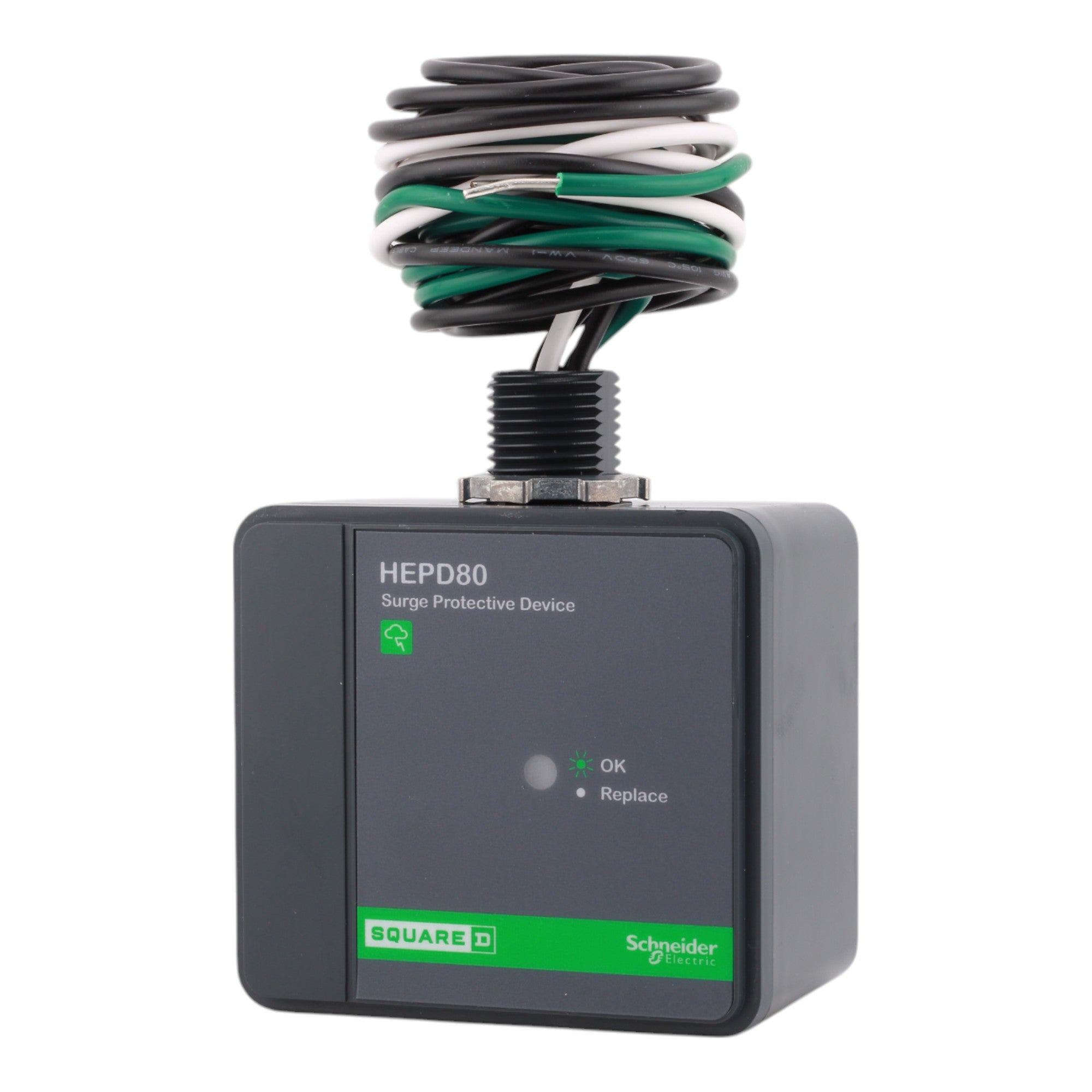 Square D HEPD80, 80kA Surge Protective Device, 120/240V, 1-Phase, 3-Wire, Type 1 SPD, for Whole-Home Protection - Image 3