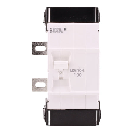 Leviton LM100 100A 2P 120/240V Hydraulic Magnetic Main Breaker - Image 5