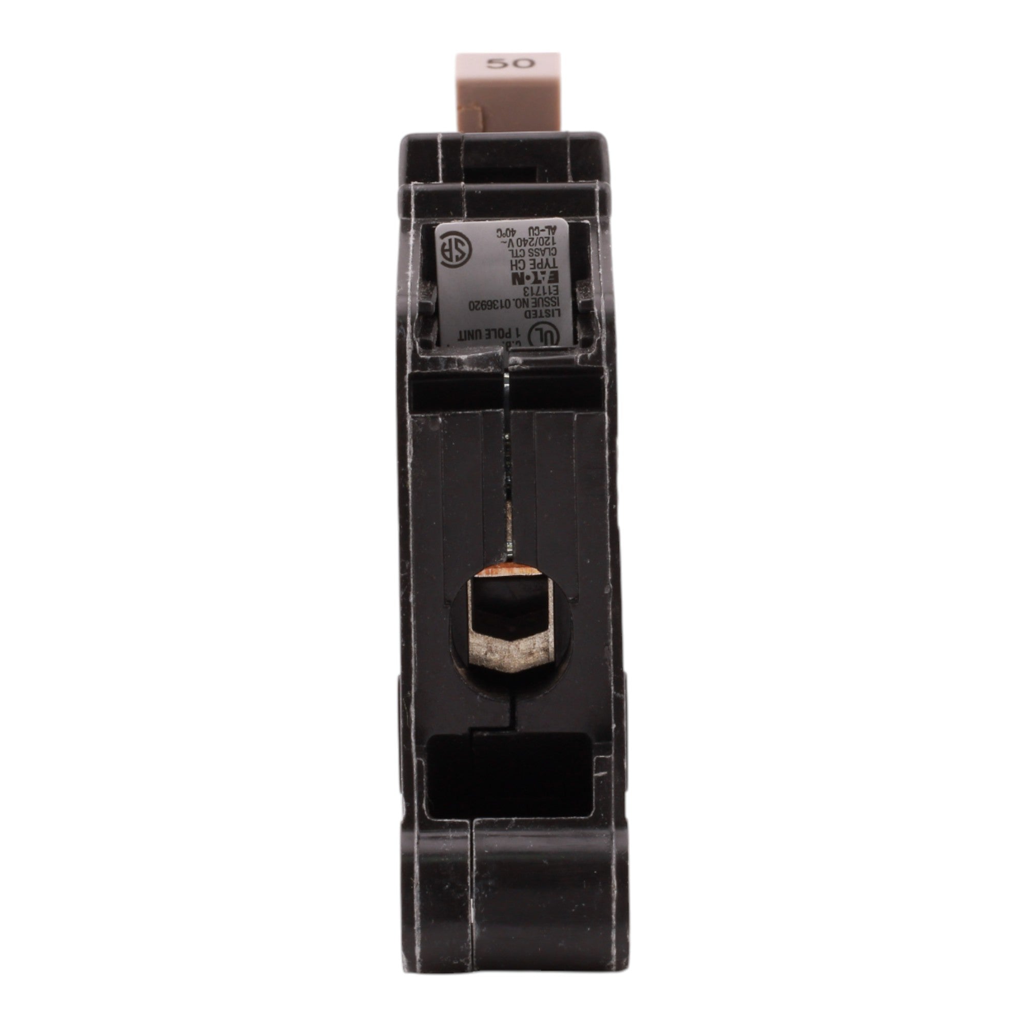 Eaton CHF150 50A 1P 120/240V Thermal-Magnetic Circuit Breaker - Image 7