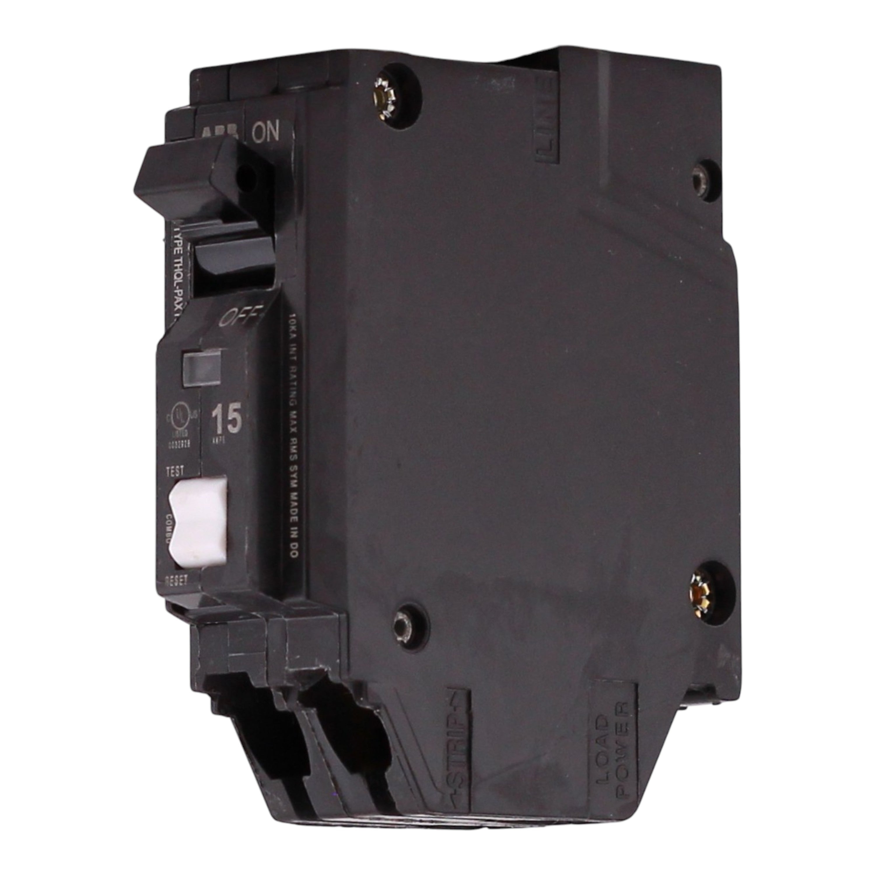 GE Q-Line, THQL1115PAX, 15A, 1P, 120/240V, AFCI, Plug-On Neutral, Circuit Breaker - Image 2