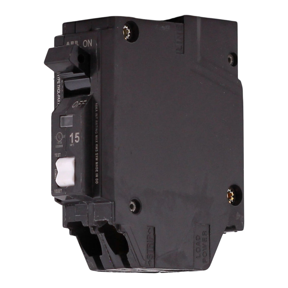 GE Q-Line, THQL1115PAX, 15A, 1P, 120/240V, AFCI, Plug-On Neutral, Circuit Breaker - Image 2