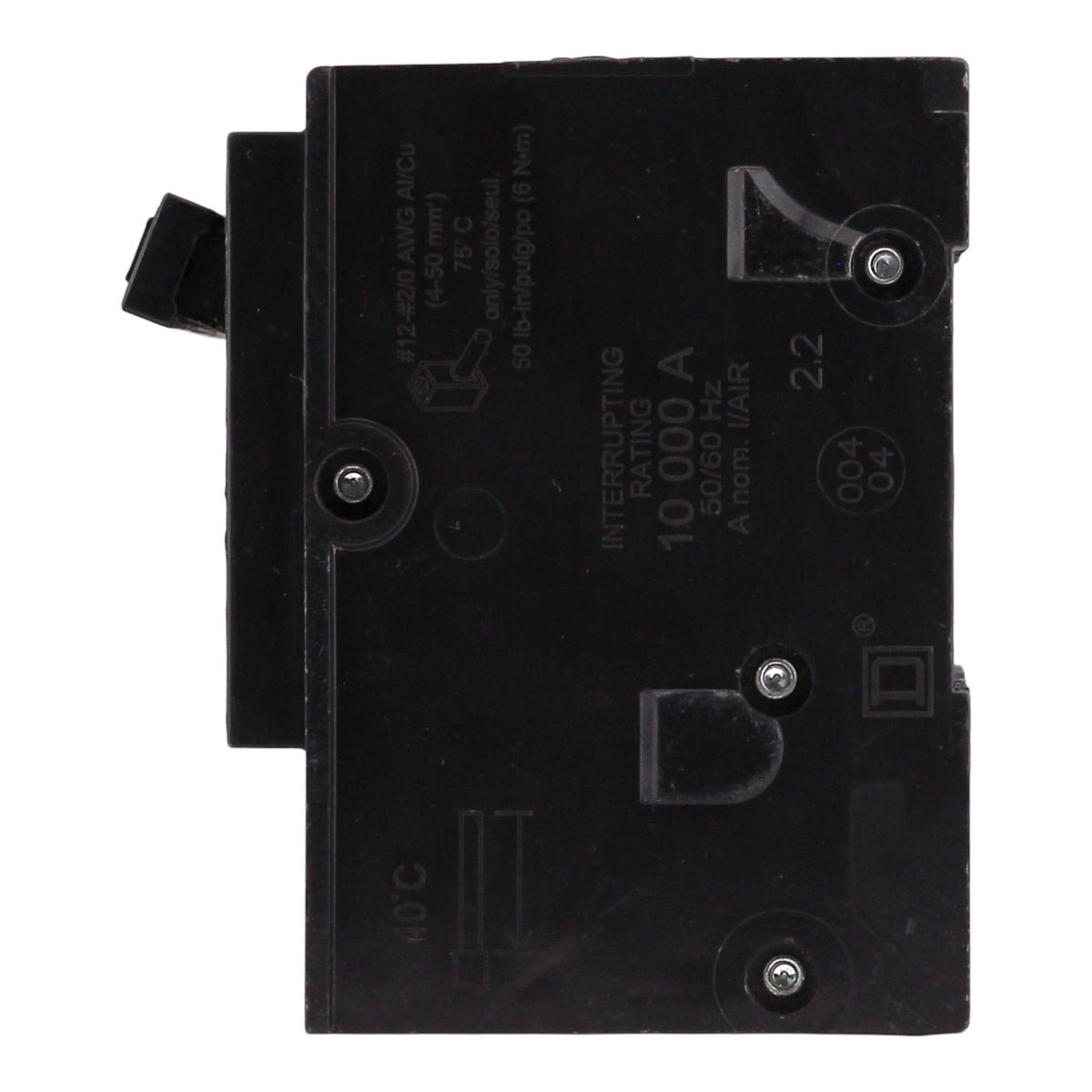 Square D Homeline, HOM2150, 150A, 4P, 120/240V, Standard, Plug-In, Circuit Breaker - Image 7