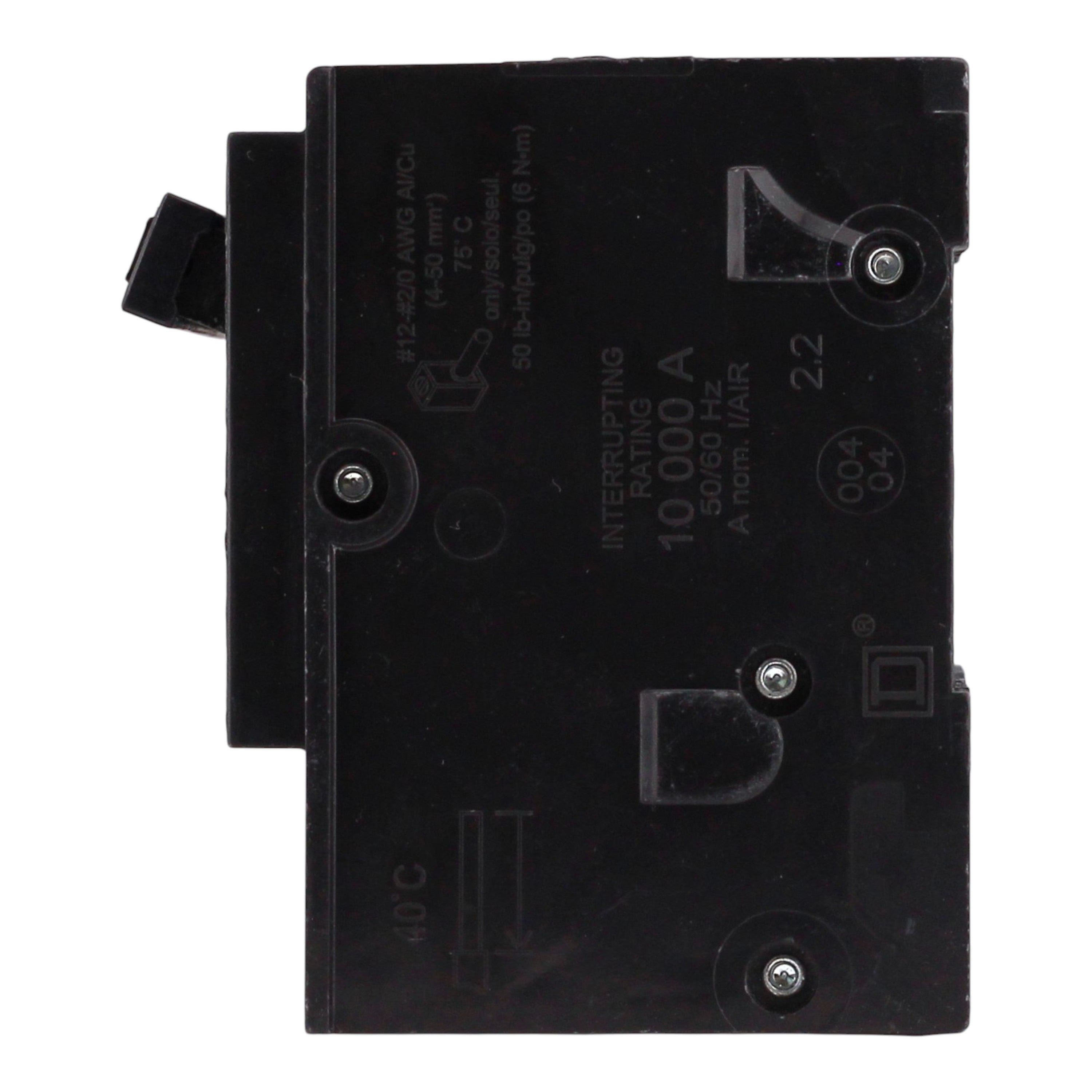 Square D Homeline, HOM2150, 150A, 4P, 120/240V, Standard, Plug-In, Circuit Breaker - Image 7