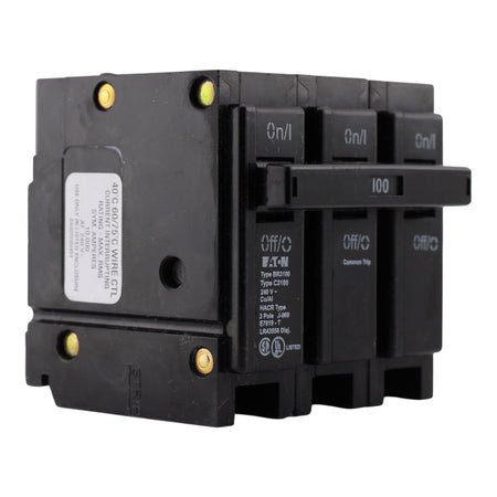 Eaton BR, BR3100, 100A, 3P, 120/240V, Thermal Magnetic, Circuit Breaker - Image 9