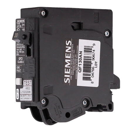 Siemens QPF2N, QF130AN, 30A, 1P, 120V, GFCI, Plug-On Neutral, Circuit Breaker - Image 2