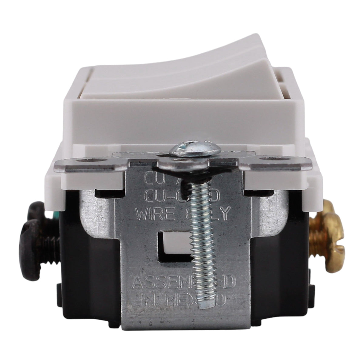 Leviton Decora 5634-W 15A Single-Pole / Single-Pole Combination Switch White - Image 10