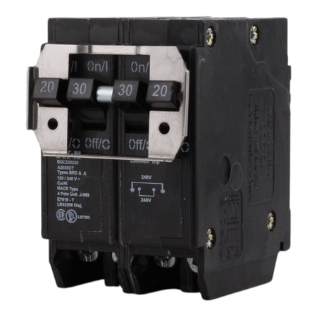 Eaton BR BQC220230 20/30A 4P 120/240V Quadplex CTL Plug-On Circuit Breaker - Image 10