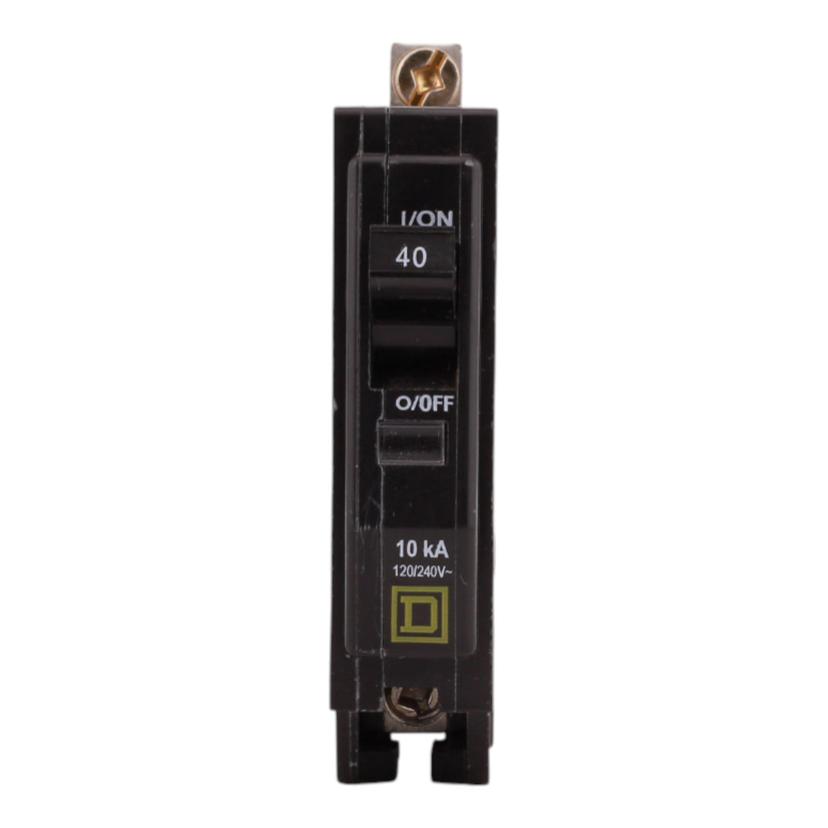 Square D QO QOB140 40A 1P 120/240V Standard Bolt-On Circuit Breaker - Image 4