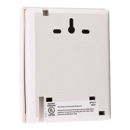 HONEYWELL WAVE2 Two-Tone Indoor Siren 106dB White Security Alarm - Image 4