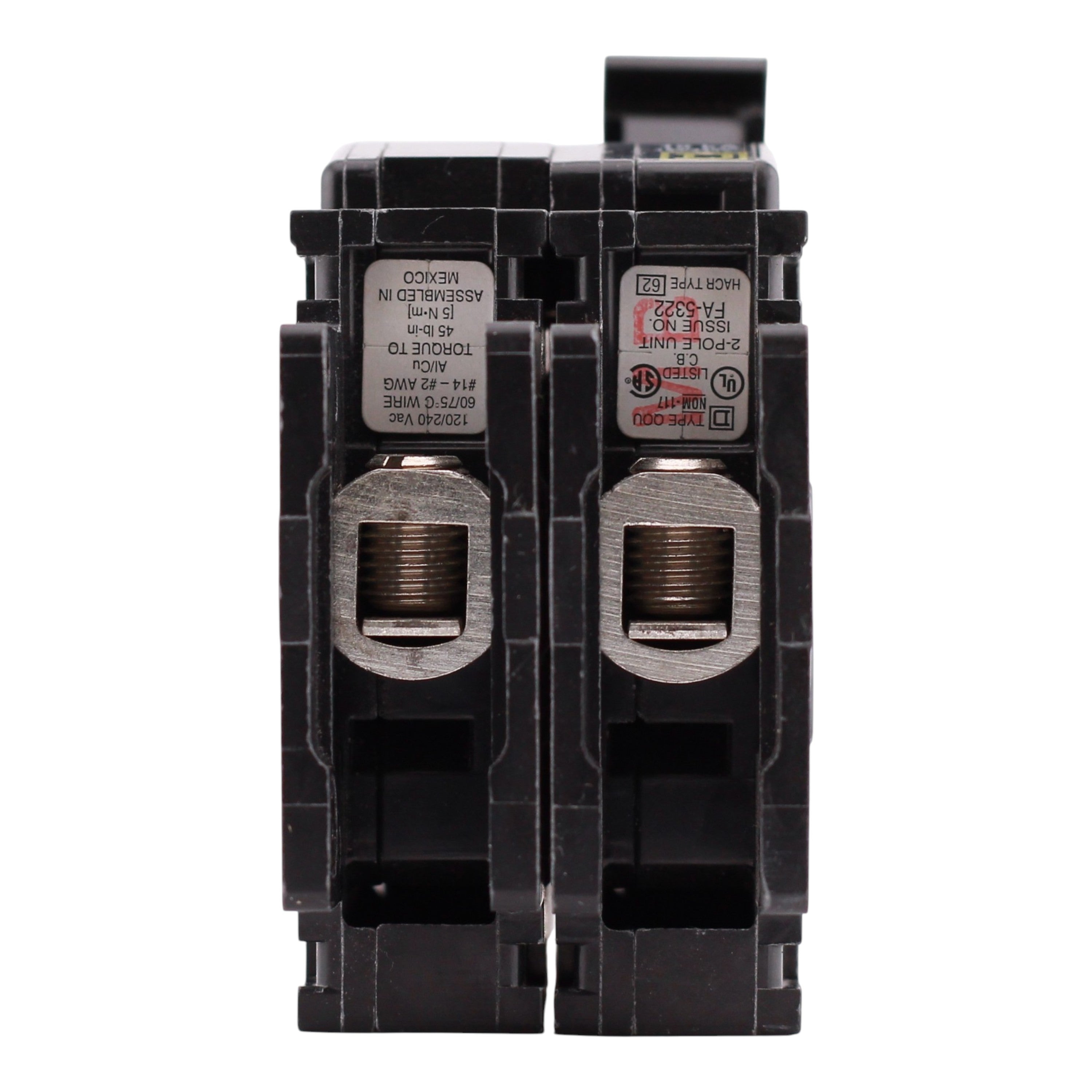 Square D QOU, QOU240, 40A, 2P, 120/240V, Unit Mount, Circuit Breaker - Image 8