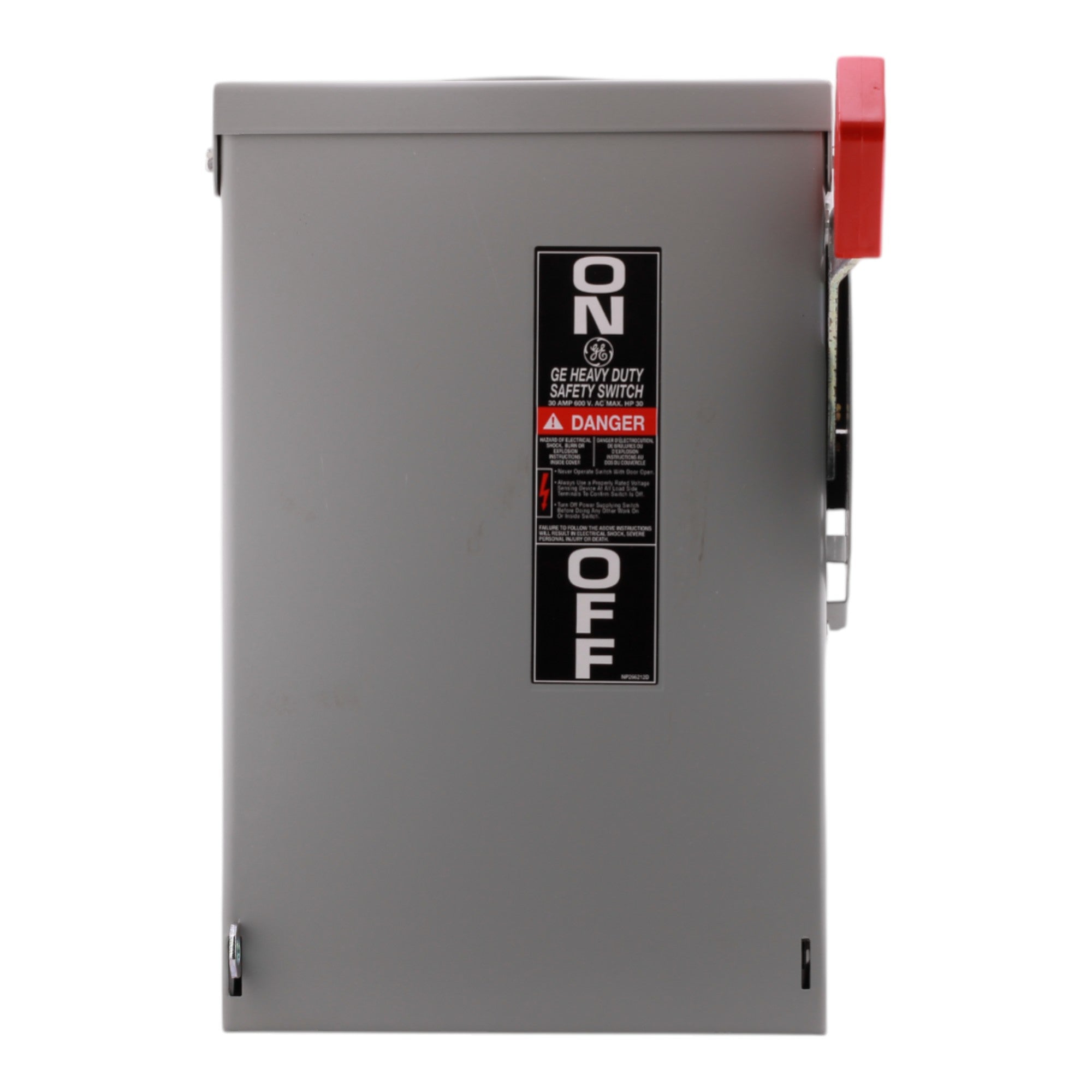 ABB Spec-Setter THN3361R 30A 3P 600V Heavy Duty NEMA 3R Non-Fused Safety Switch - Image 4