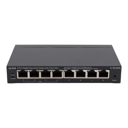 TP-Link TL-SG108PE 8-Port Gigabit Easy Smart Switch with 4-Port PoE - Image 7