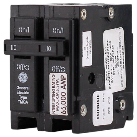 ABB Q-Line, TMQA2110, 110A, 2P, 120/240V, 65kA, Main Breaker, Thermal Magnetic, Circuit Breaker - Image 4