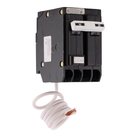 Eaton BR GFCB220 20A 2P 120/240V GFCI Pigtail Neutral Circuit Breaker