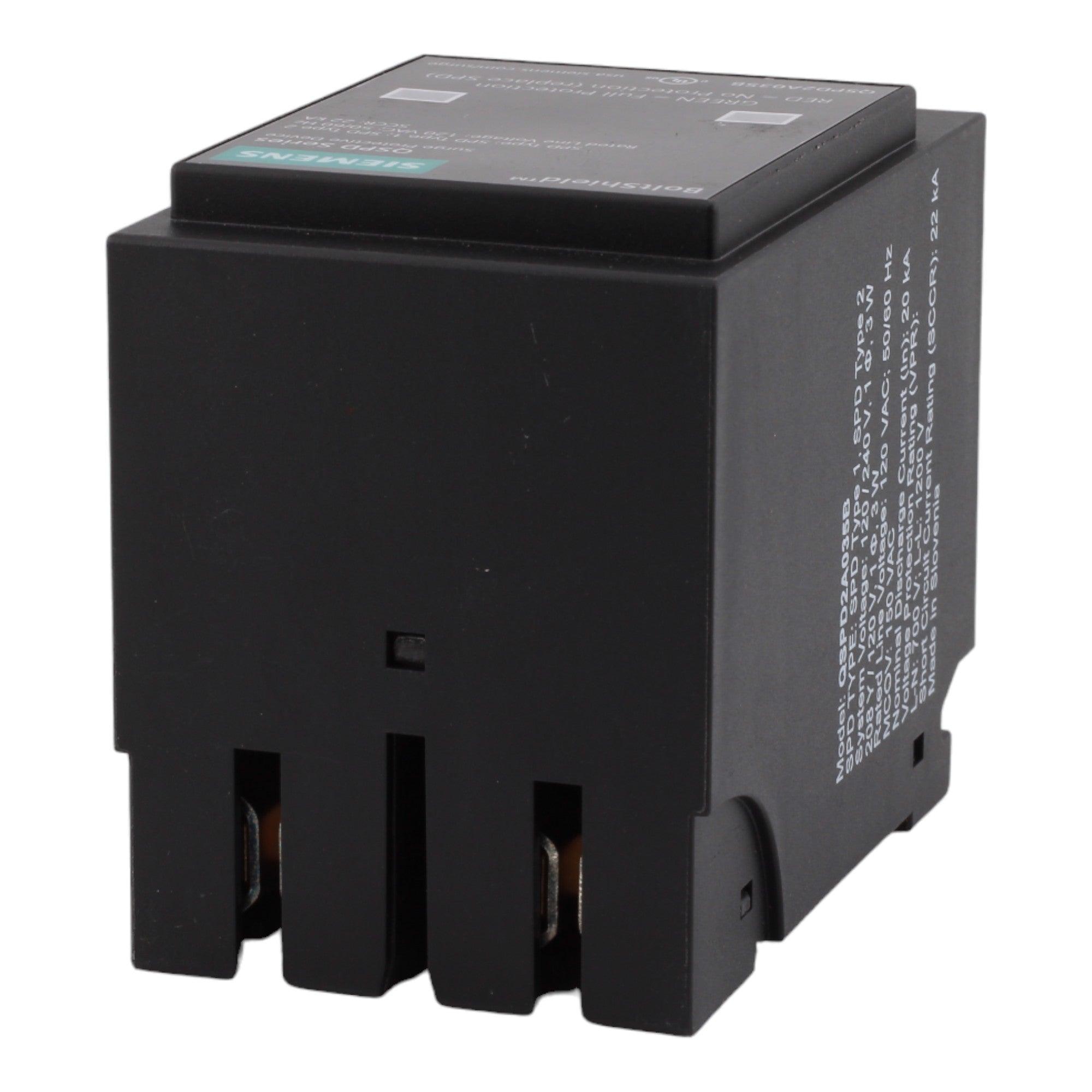 Siemens QSPD2A035B 120/240V 35kA 2-Pole Surge Protective Device - Image 7