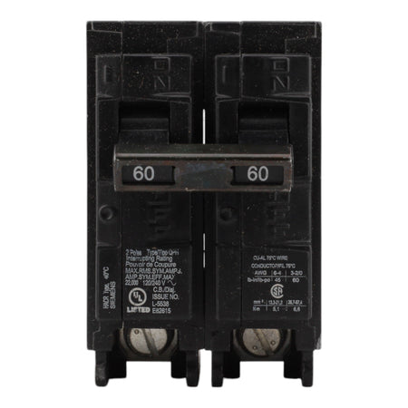 Siemens Q260H 60A 2P 120/240V Circuit Breaker - Image 2