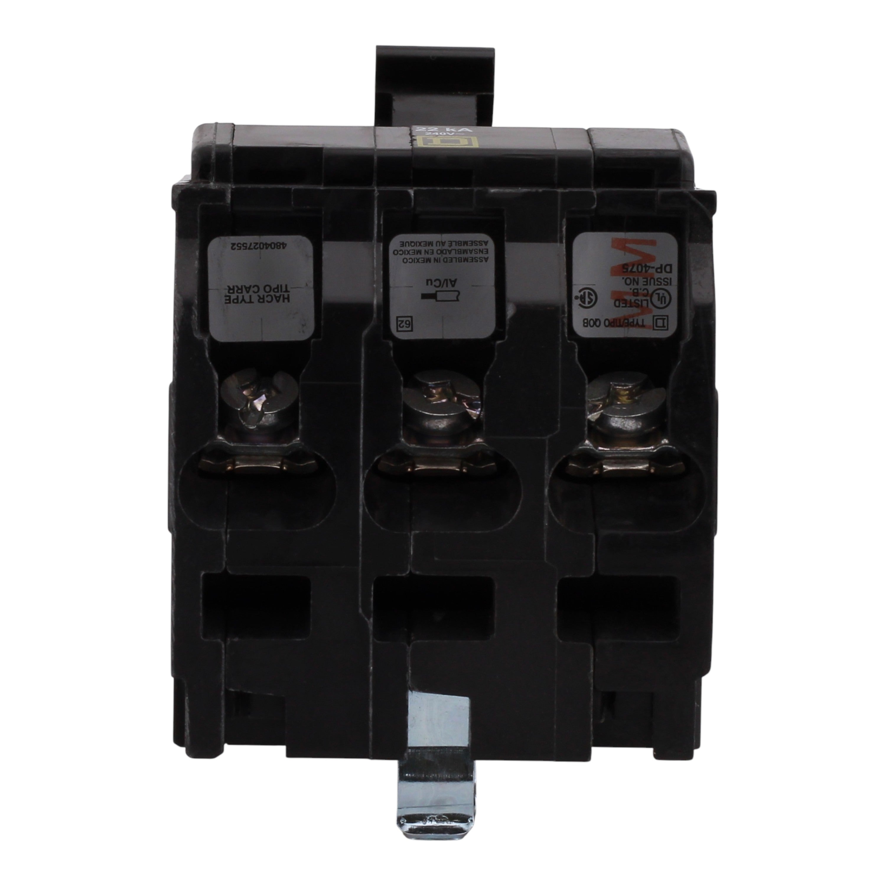 Square D QO QOB315VH 15A 3P 120/240V 22kA Bolt-On Circuit Breaker - Image 8