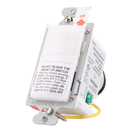 Wattstopper CH-250-W 600W PIR Vacancy Sensor White - Image 5