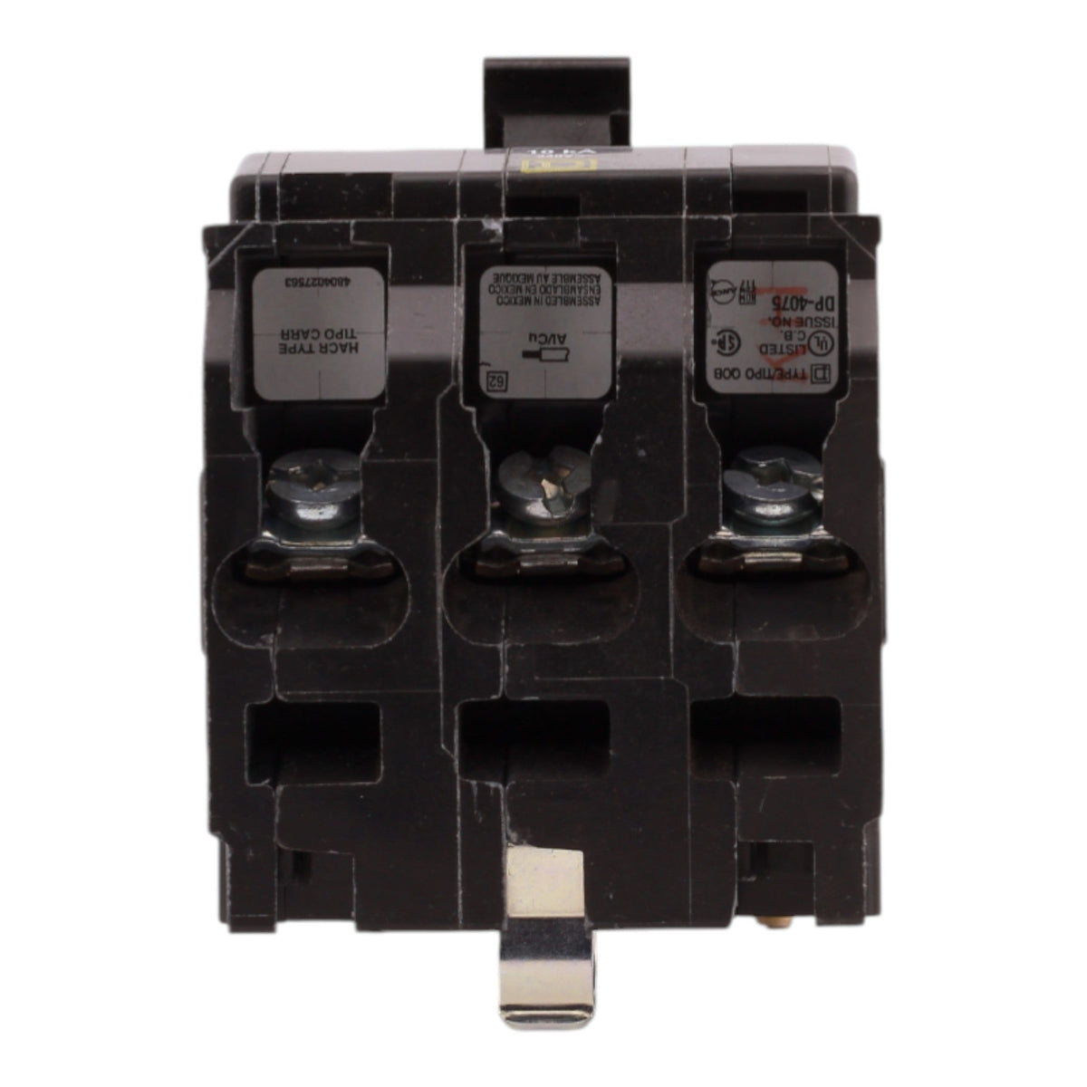 Square D QO QOB320 20A 3P 120/240V Standard Bolt-On Circuit Breaker - Image 8