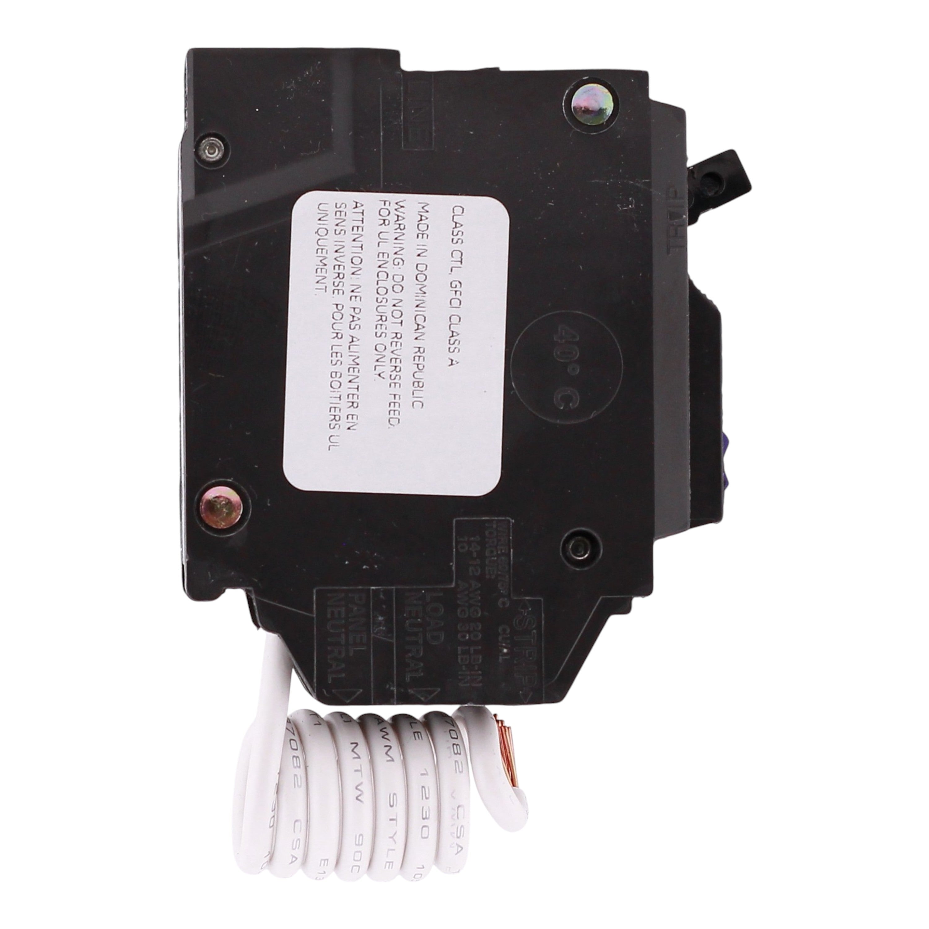 ABB Q-Line, THQL1115DX, 15A, 1P, 120V, AFCI/GFCI, Short Pigtail Neutral, Circuit Breaker - Image 5